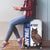 Custom Finland Football Luggage Cover Suomi Come On Huuhkajat