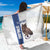 Custom Finland Football Sarong Suomi Come On Huuhkajat