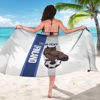 Custom Finland Football Sarong Suomi Come On Huuhkajat