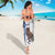 Custom Finland Football Sarong Suomi Come On Huuhkajat