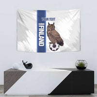 Custom Finland Football Tapestry Suomi Come On Huuhkajat