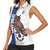 Custom Finland Football Women Sleeveless Polo Shirt Suomi Come On Huuhkajat