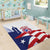 Custom Puerto Rico Football Area Rug Vamos Los Boricuas