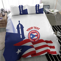 Custom Puerto Rico Football Bedding Set Vamos Los Boricuas