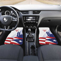 Custom Puerto Rico Football Car Mats Vamos Los Boricuas