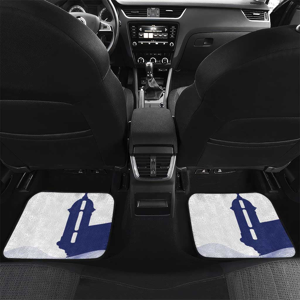 Custom Puerto Rico Football Car Mats Vamos Los Boricuas