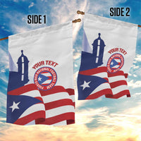 Custom Puerto Rico Football Garden Flag Vamos Los Boricuas