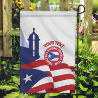 Custom Puerto Rico Football Garden Flag Vamos Los Boricuas