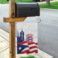 Custom Puerto Rico Football Garden Flag Vamos Los Boricuas
