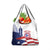 Custom Puerto Rico Football Grocery Bag Vamos Los Boricuas