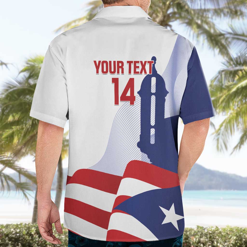 Custom Puerto Rico Football Hawaiian Shirt Vamos Los Boricuas