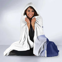 Custom Puerto Rico Football Hooded Blanket Vamos Los Boricuas