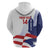 Custom Puerto Rico Football Hoodie Vamos Los Boricuas