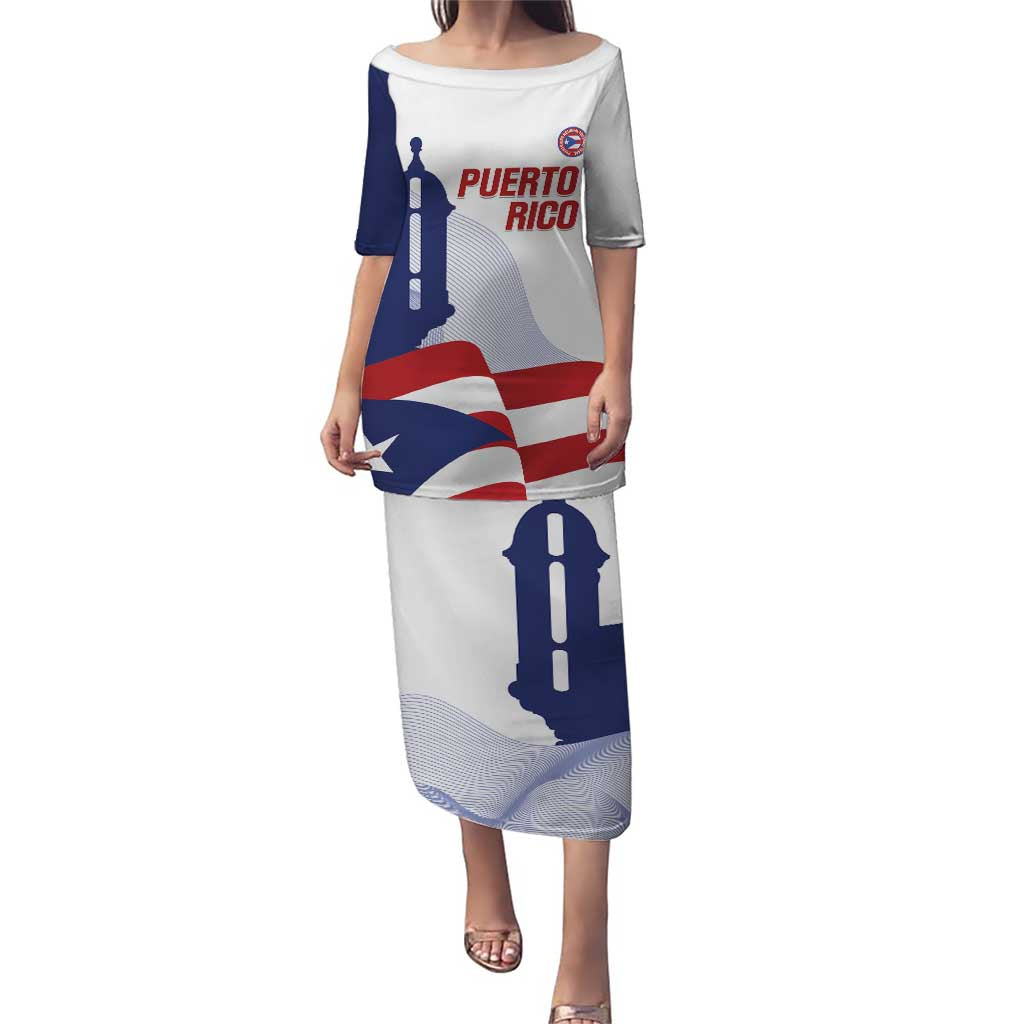 Custom Puerto Rico Football Puletasi Vamos Los Boricuas