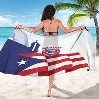 Custom Puerto Rico Football Sarong Vamos Los Boricuas