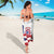 Custom Puerto Rico Football Sarong Vamos Los Boricuas