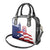 Custom Puerto Rico Football Shoulder Handbag Vamos Los Boricuas