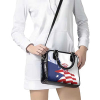 Custom Puerto Rico Football Shoulder Handbag Vamos Los Boricuas
