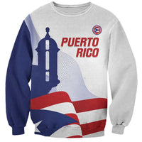 Custom Puerto Rico Football Sweatshirt Vamos Los Boricuas