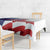 Custom Puerto Rico Football Tablecloth Vamos Los Boricuas