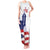 Custom Puerto Rico Football Tank Maxi Dress Vamos Los Boricuas
