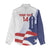 Custom Puerto Rico Football Women Casual Shirt Vamos Los Boricuas