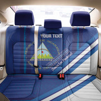 Custom Nicaragua Football Back Car Seat Cover Vamos Los Pinoleros