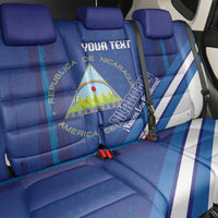 Custom Nicaragua Football Back Car Seat Cover Vamos Los Pinoleros