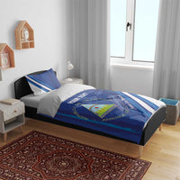 Custom Nicaragua Football Bedding Set Vamos Los Pinoleros