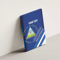 Custom Nicaragua Football Canvas Wall Art Vamos Los Pinoleros