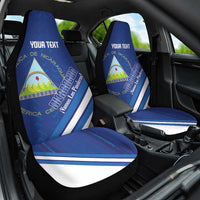 Custom Nicaragua Football Car Seat Cover Vamos Los Pinoleros