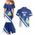 Custom Nicaragua Football Couples Matching Mermaid Dress and Hawaiian Shirt Vamos Los Pinoleros