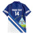 Custom Nicaragua Football Family Matching Short Sleeve Bodycon Dress and Hawaiian Shirt Vamos Los Pinoleros