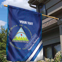 Custom Nicaragua Football Garden Flag Vamos Los Pinoleros