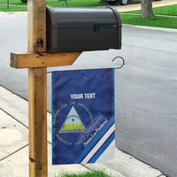 Custom Nicaragua Football Garden Flag Vamos Los Pinoleros