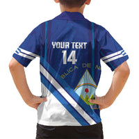 Custom Nicaragua Football Hawaiian Shirt Vamos Los Pinoleros