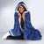 Custom Nicaragua Football Hooded Blanket Vamos Los Pinoleros
