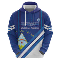 Custom Nicaragua Football Hoodie Vamos Los Pinoleros