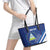 Custom Nicaragua Football Leather Tote Bag Vamos Los Pinoleros