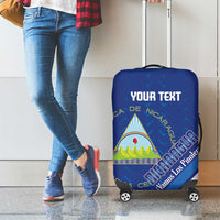 Custom Nicaragua Football Luggage Cover Vamos Los Pinoleros