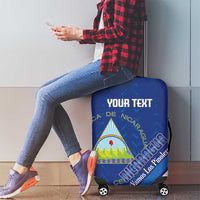 Custom Nicaragua Football Luggage Cover Vamos Los Pinoleros