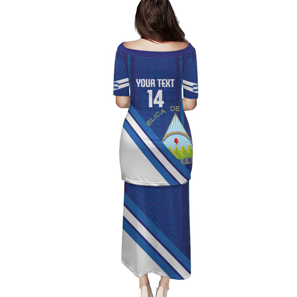 Custom Nicaragua Football Puletasi Vamos Los Pinoleros