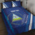 Custom Nicaragua Football Quilt Bed Set Vamos Los Pinoleros