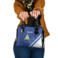 Custom Nicaragua Football Shoulder Handbag Vamos Los Pinoleros