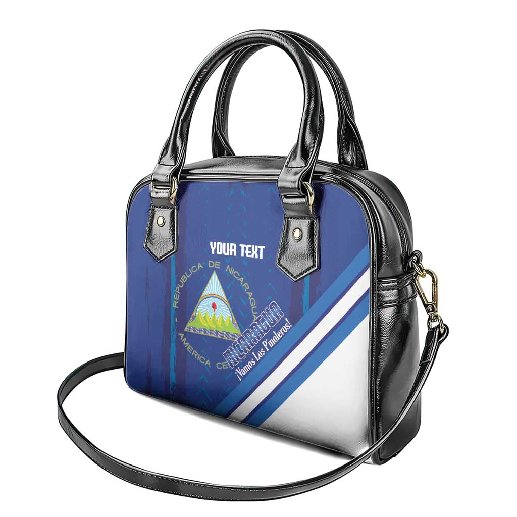 Custom Nicaragua Football Shoulder Handbag Vamos Los Pinoleros