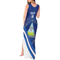 Custom Nicaragua Football Tank Maxi Dress Vamos Los Pinoleros