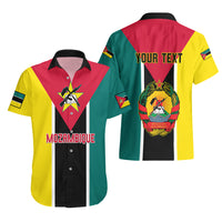 Personalised Mozambique Hawaiian Shirt Muzambhiki Flag Style - Wonder Print Shop