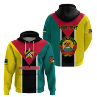 Personalised Mozambique Hoodie Muzambhiki Flag Style - Wonder Print Shop