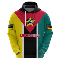 Personalised Mozambique Hoodie Muzambhiki Flag Style - Wonder Print Shop