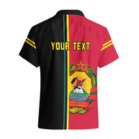 Personalised Independence Day Mozambique Hawaiian Shirt Muzambhiki Coat Of Arms - Wonder Print Shop